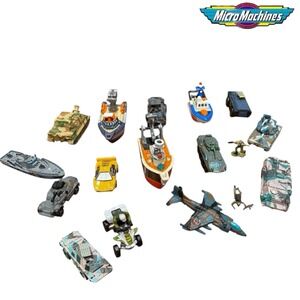 Vtg 90s Micro Machines Military Lot of 17 Terror Troop Tank Ground Forces Others